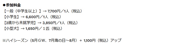 湖の駅さめうらカヌーテラス　カヌー料金